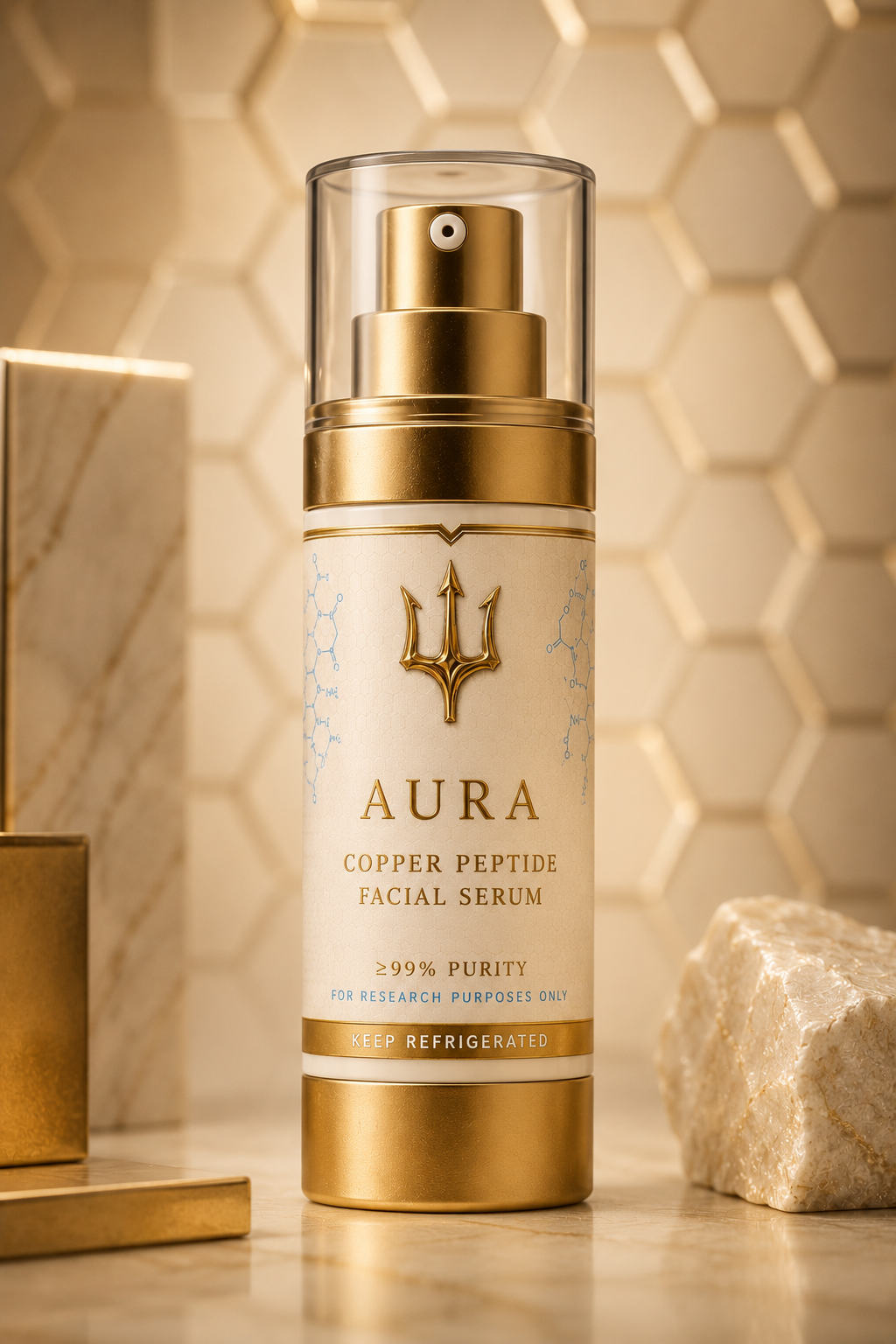 AURA Copper Peptide Facial Serum