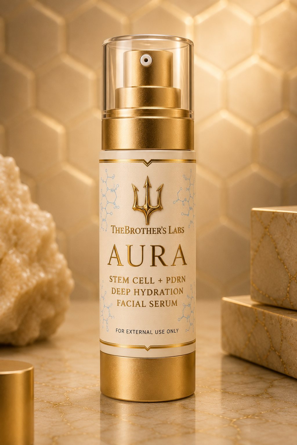 AURA Stem Cell + PDRN Deep Hydration Facial Serum