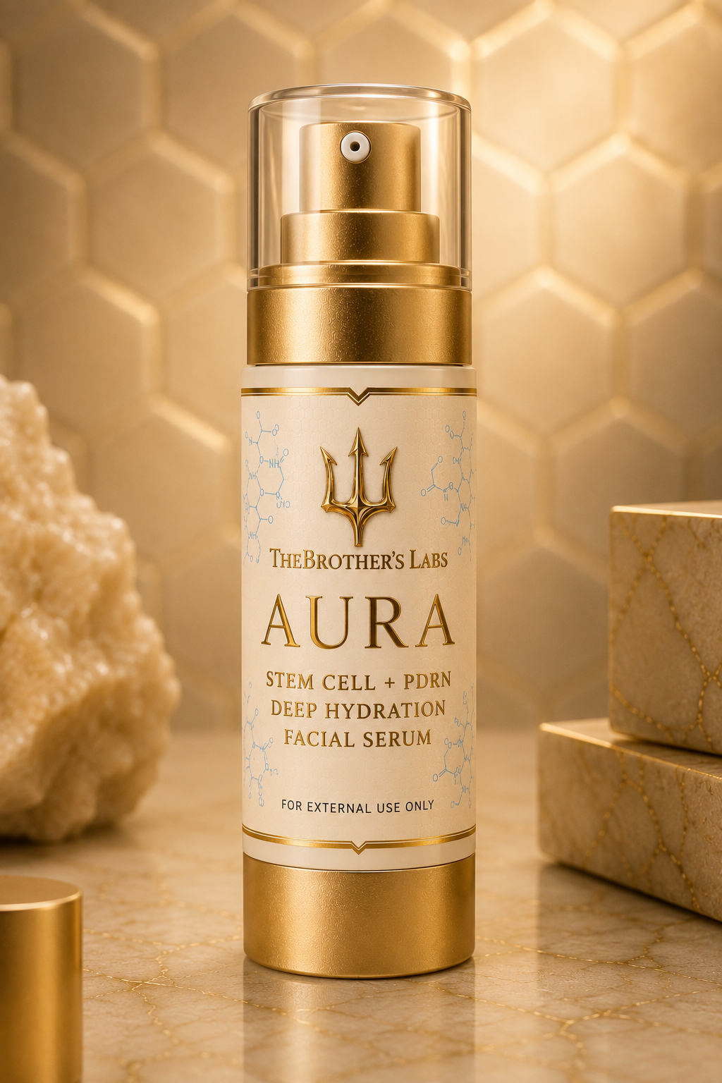 AURA Stem Cell + PDRN Deep Hydration Facial Serum